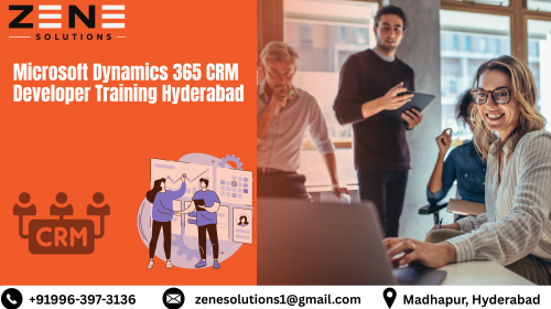Microsoft Dynamics 365 CRM Developer Training Hyderabad